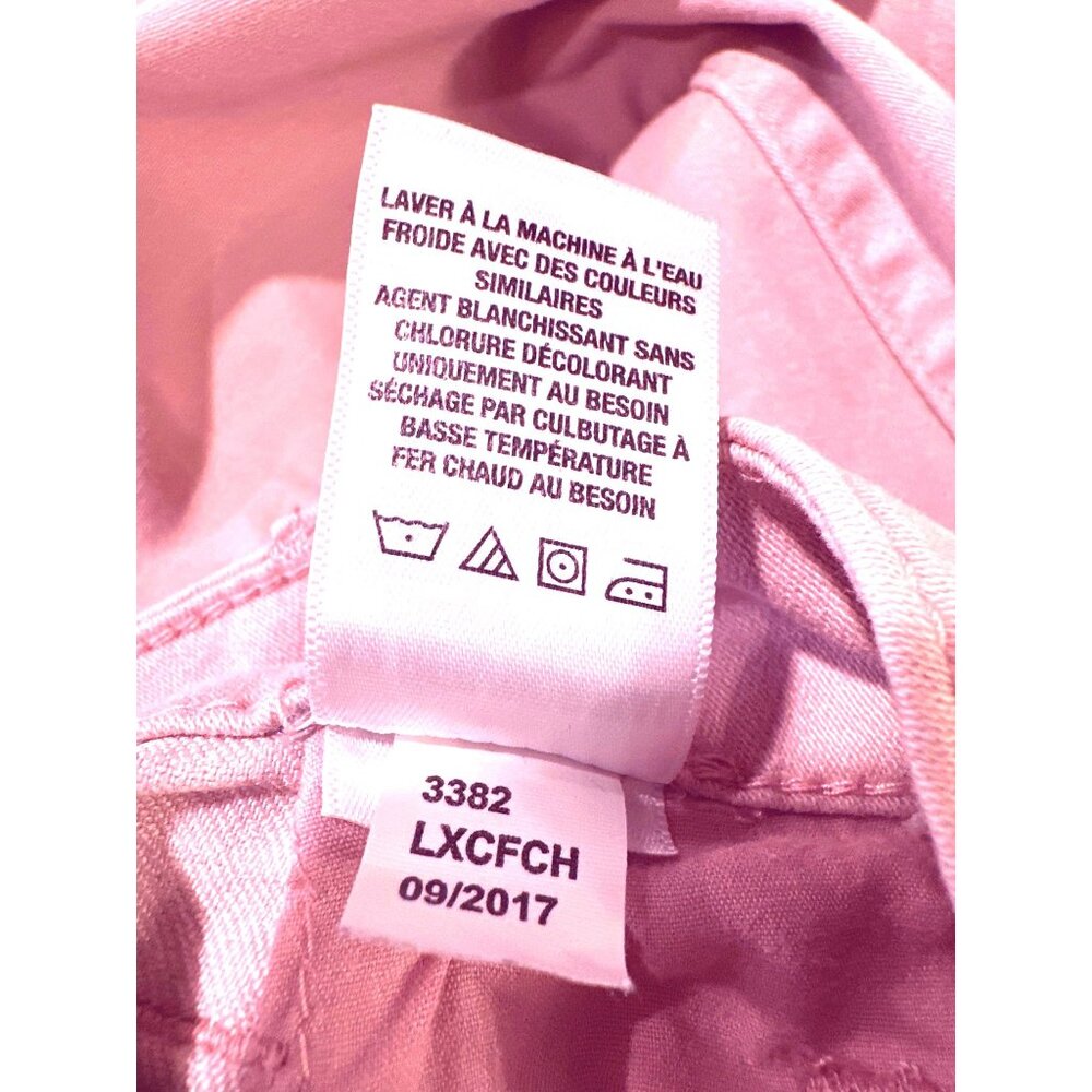 Aeropostale Sz 12 Pink High Waisted Jegging Skinny Stretch Denim Pants City Chic - Picture 8 of 12